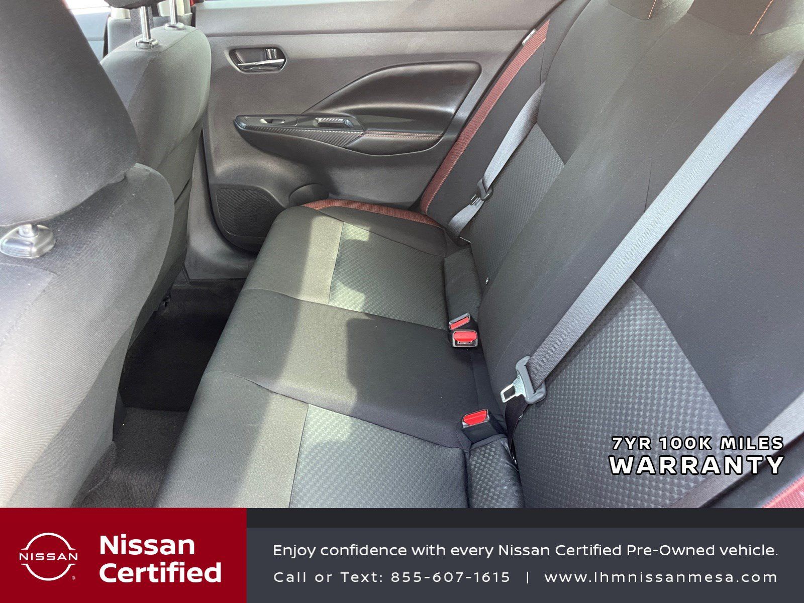 Certified 2025 Nissan Versa SR w/ Trunk Package FWD image 17