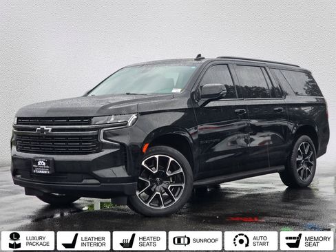 Used 2021 Chevrolet Suburban RST w/ Luxury Package AWD/4WD image 1