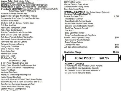 New 2026 RAM 1500 Laramie w/ Laramie Southwest Edition