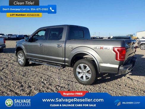 Used 2015 Ford F150 Lariat AWD/4WD image 3