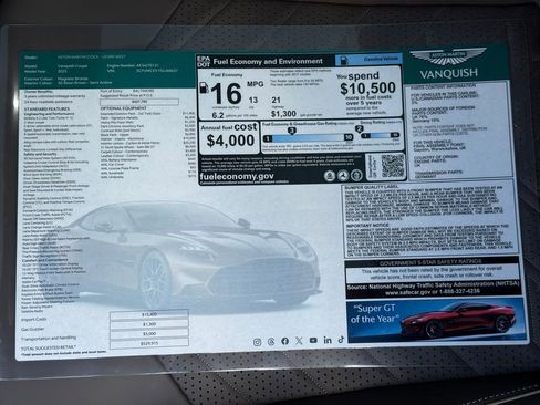 New 2025 Aston Martin Vanquish image 52