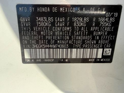 Used 2019 Honda Fit LX image 15