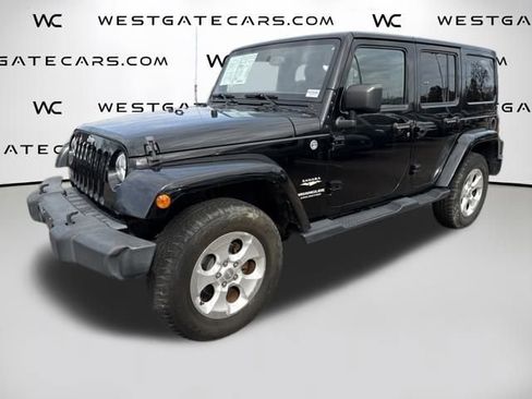Used 2015 Jeep Wrangler Unlimited Sahara w/ Dual Top Group image 1
