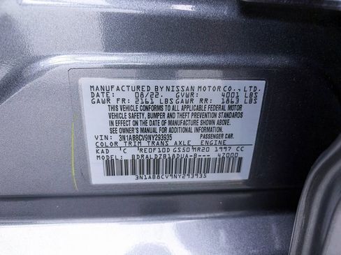 Used 2022 Nissan Sentra SV w/ SV Premium Package image 35