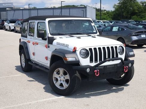 Used 2021 Jeep Wrangler Unlimited Sport AWD/4WD image 2
