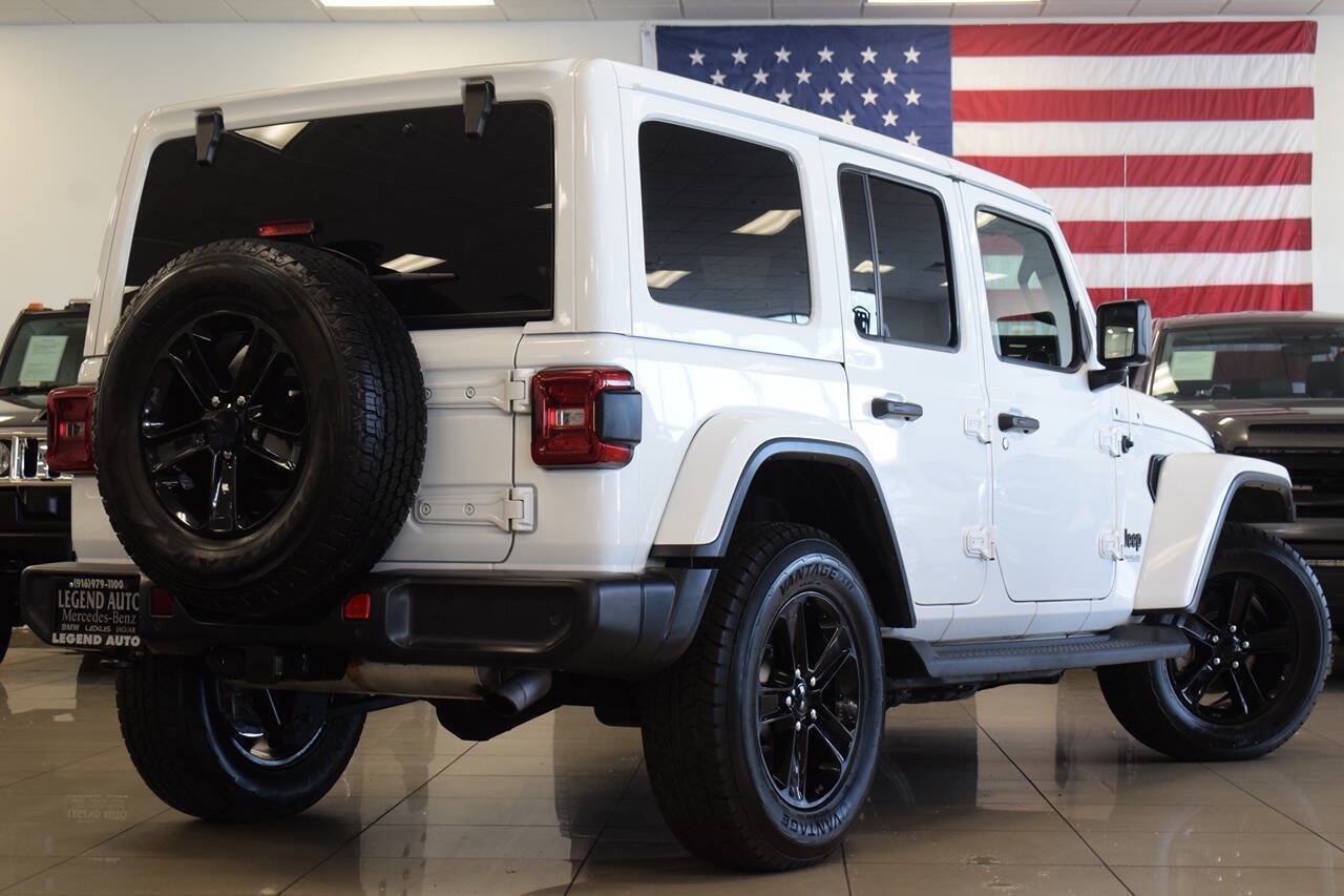 Used 2020 Jeep Wrangler Unlimited Sahara AWD/4WD image 8