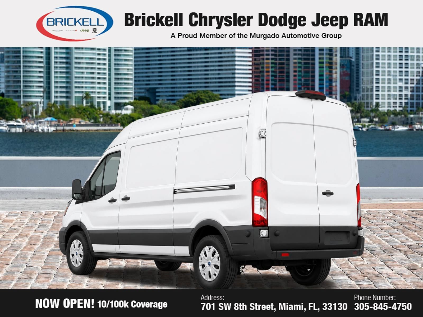 Used 2023 Ford E-Transit Medium Roof RWD image 4