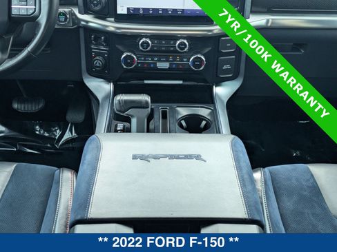 Certified 2022 Ford F150 Raptor w/ Equipment Group 801A High AWD/4WD image 21