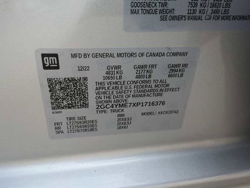 Used 2023 Chevrolet Silverado 2500 Custom w/ Custom Convenience Package image 32