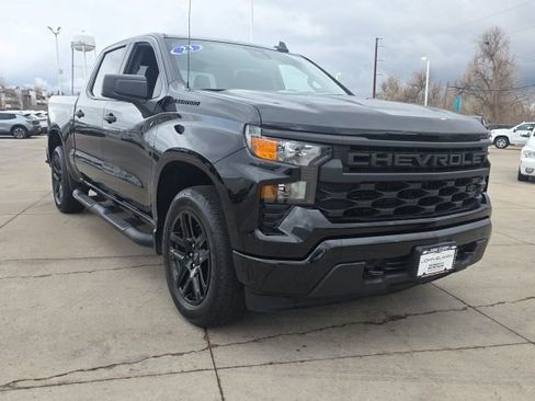 Used 2023 Chevrolet Silverado 1500 Custom w/ LPO, Dark Essentials Package image 3