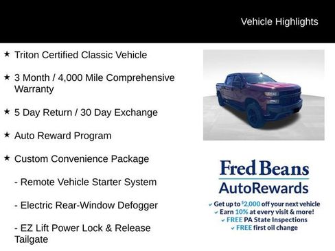 Used 2020 Chevrolet Silverado 1500 Custom Trail Boss w/ Custom Convenience Package image 4