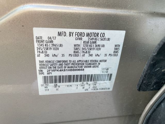 Used 2017 Ford Edge Titanium w/ Technology Package AWD/4WD image 27