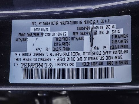 Used 2024 MAZDA MAZDA3 s image 29