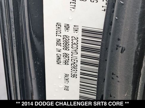 Used 2014 Dodge Challenger SRT8 Core image 28