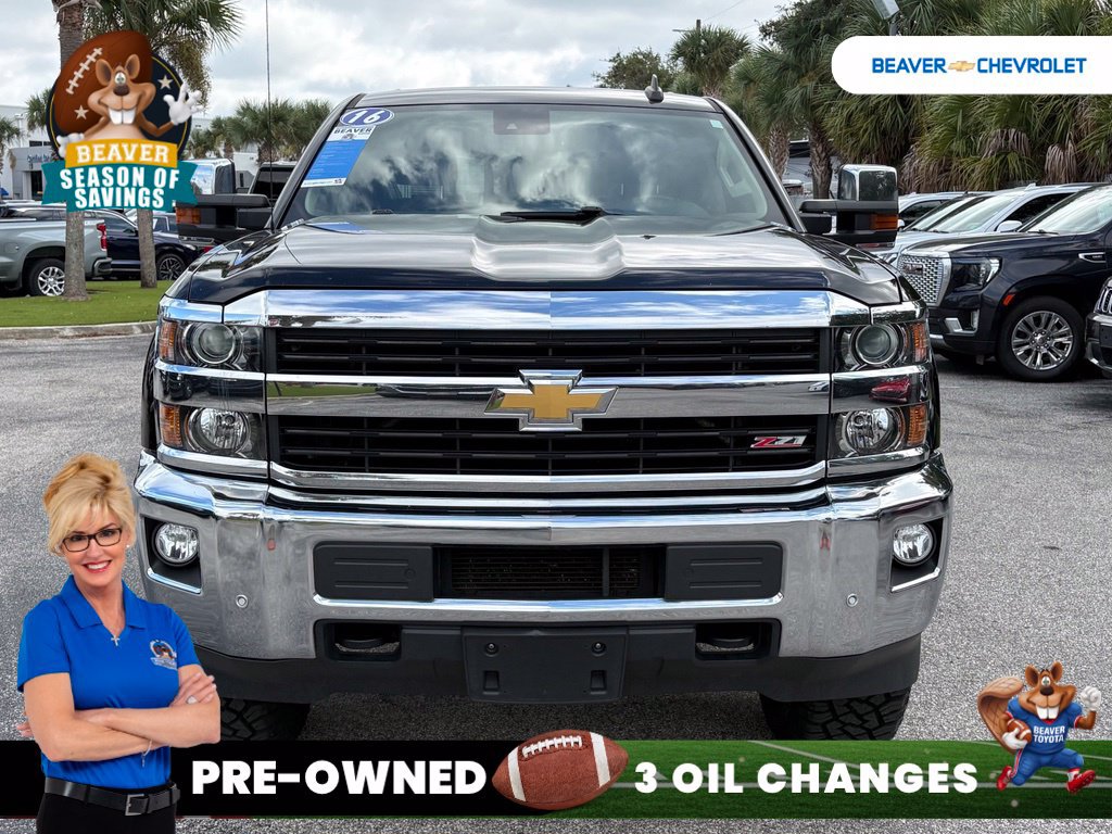 Used 2016 Chevrolet Silverado 2500 LTZ w/ Duramax Plus Package AWD/4WD image 3