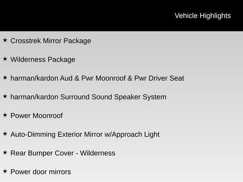 Certified 2024 Subaru Crosstrek 2.5i Wilderness w/ Crosstrek Mirror Package image 5
