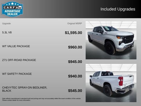 Used 2026 Chevrolet Silverado 1500 W/T w/ WT Value Package image 3