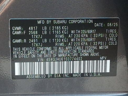 Certified 2025 Subaru Crosstrek 2.5i Wilderness image 26