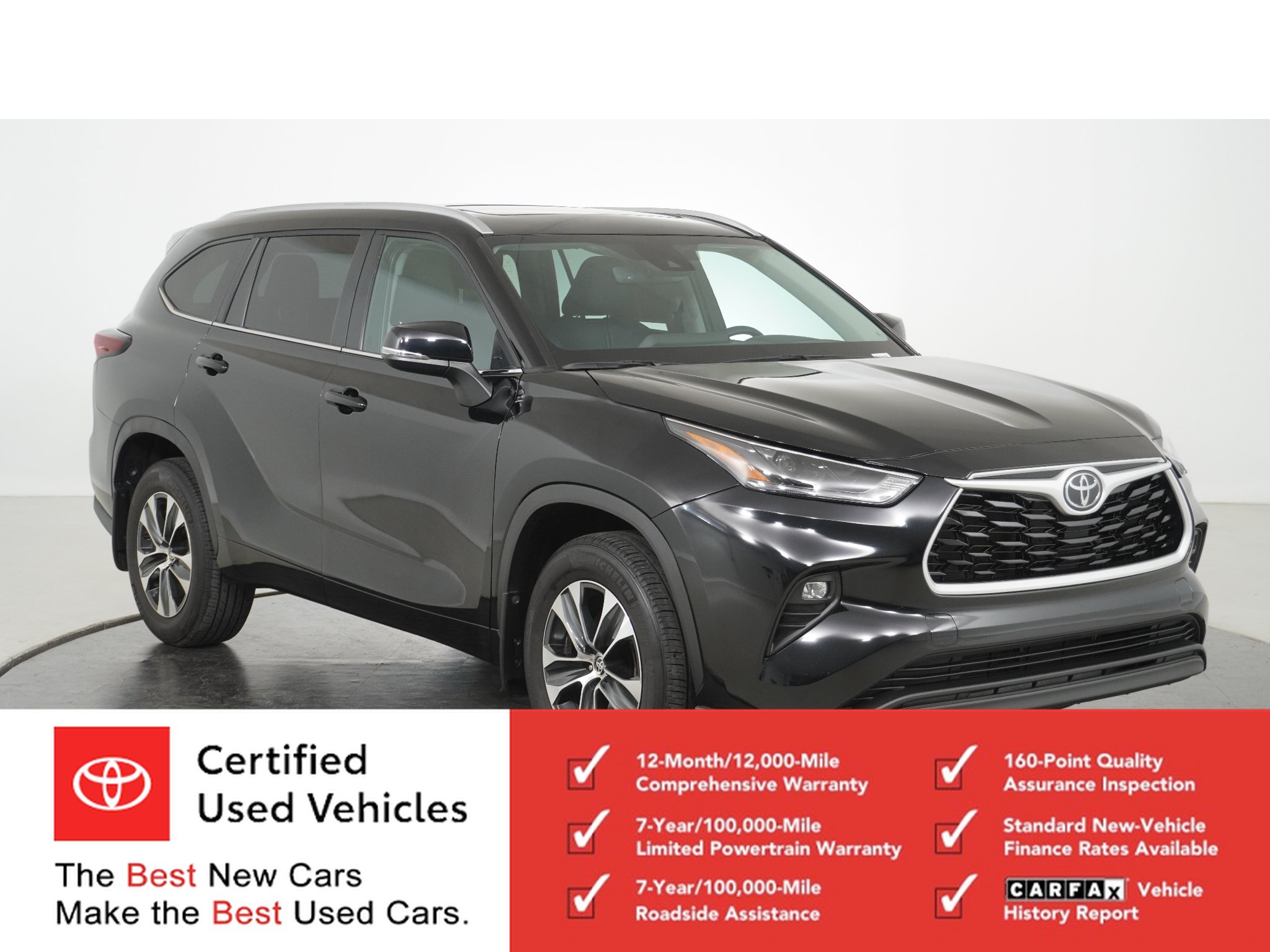 Certified 2025 Toyota Highlander XLE AWD/4WD image 1