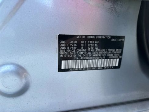 Used 2022 Subaru Legacy image 19