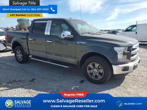 Used 2015 Ford F150 Lariat AWD/4WD image 5