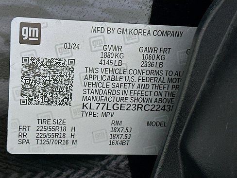 Used 2024 Chevrolet Trax RS w/ Driver Confidence Package FWD image 31