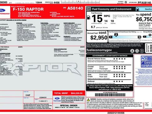 Used 2023 Ford F150 Raptor image 7