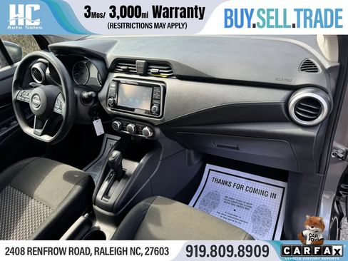 Used 2024 Nissan Versa S w/ S Plus Package FWD image 20