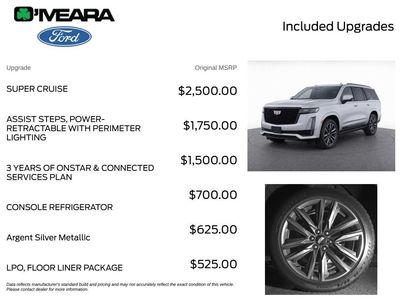 Used 2023 Cadillac Escalade Sport Platinum w/ LPO, Floor Liner Package