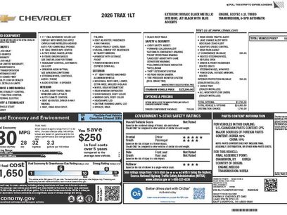 New 2026 Chevrolet Trax LT w/ Driver Confidence Package