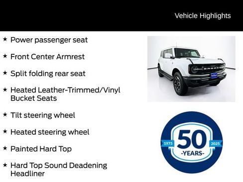 Certified 2025 Ford Bronco Outer Banks AWD/4WD image 16