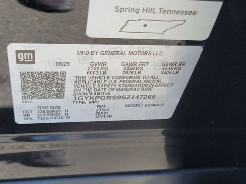 Used 2025 Cadillac XT6 Sport w/ Technology Package image 35