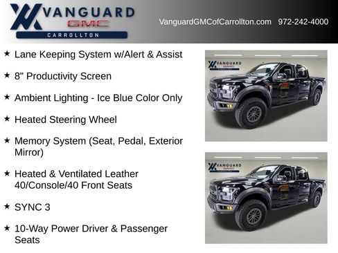 Used 2019 Ford F150 Raptor w/ Equipment Group 802A Luxury AWD/4WD image 10