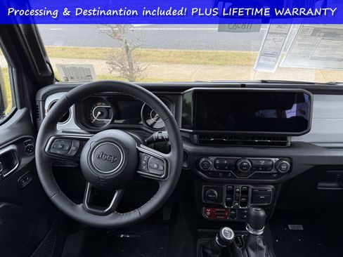 New 2025 Jeep Wrangler Unlimited Sport AWD/4WD image 14