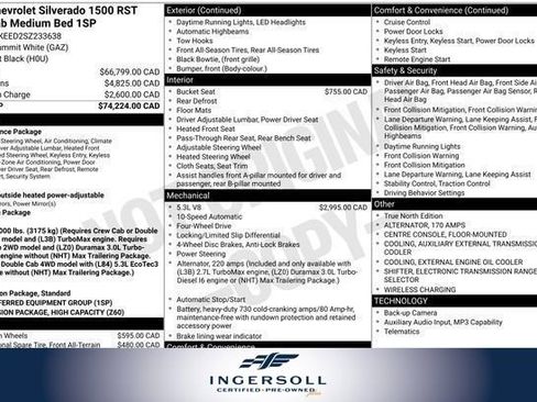 Used 2025 Chevrolet Silverado 1500 RST image 14