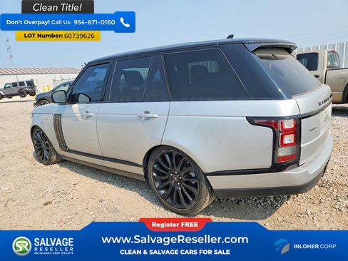 Used 2016 Land Rover Range Rover Supercharged AWD/4WD image 3