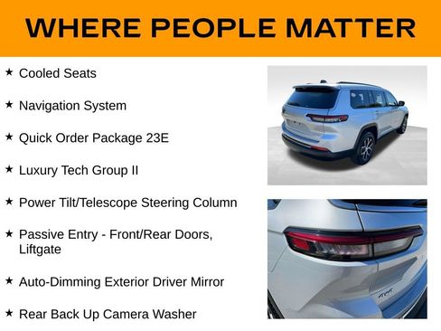 Used 2024 Jeep Grand Cherokee L Limited w/ Luxury Tech Group II image 45