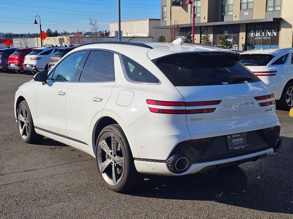 Certified 2025 Genesis GV70 3.5T Sport w/ Sport Prestige Package AWD/4WD image 7