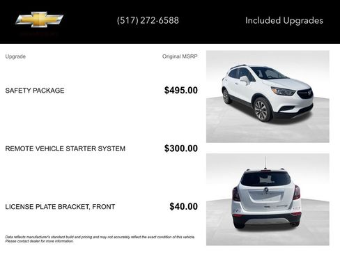 Certified 2022 Buick Encore Preferred w/ Safety Package AWD/4WD image 15