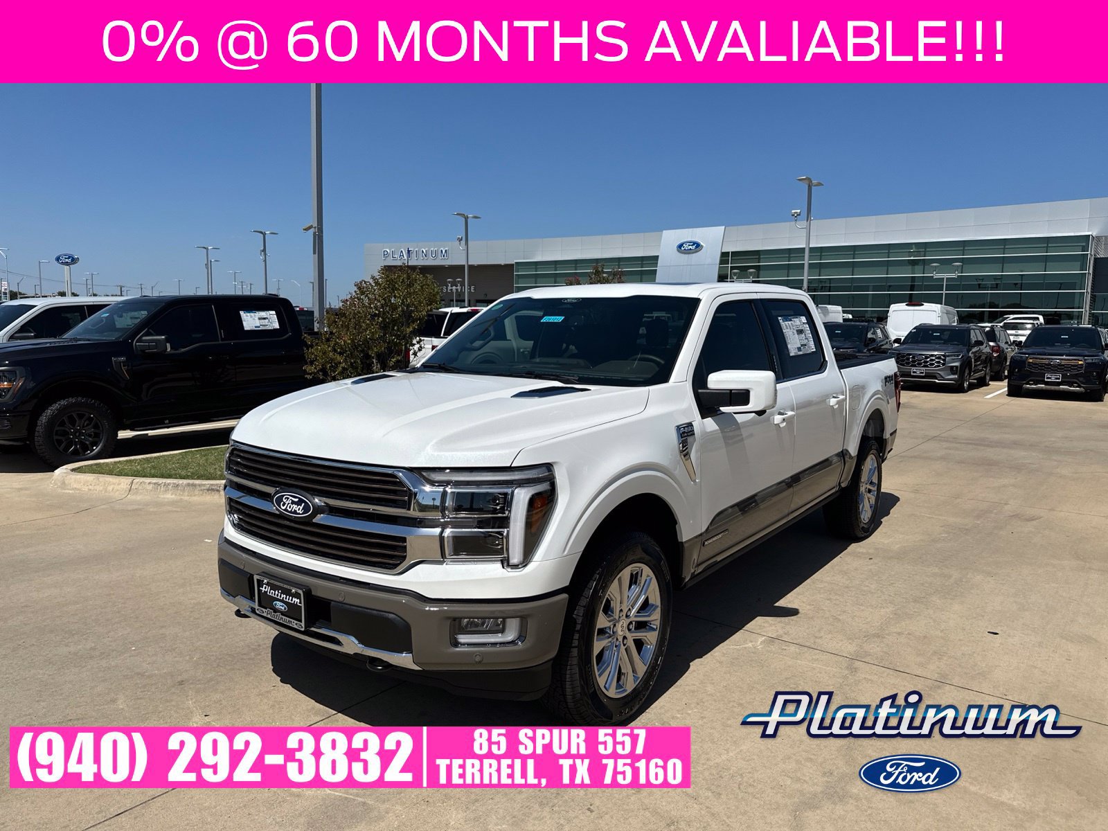 New 2026 Ford F150 King Ranch w/ Equipment Group 601A High AWD/4WD 360° Tour