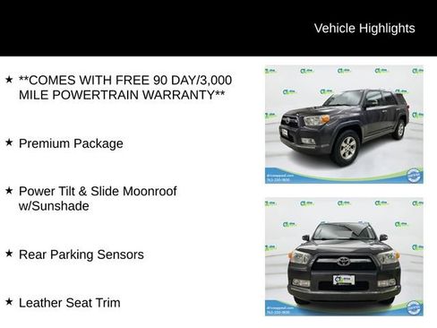 Used 2011 Toyota 4Runner SR5 w/ Premium Pkg w/Leather AWD/4WD image 12