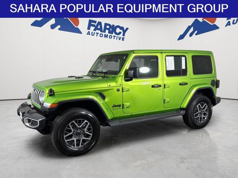 Used 2026 Jeep Wrangler Unlimited Sahara AWD/4WD image 1