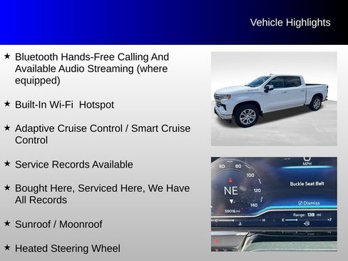 Used 2024 Chevrolet Silverado 1500 LTZ w/ LTZ Premium Package AWD/4WD image 8