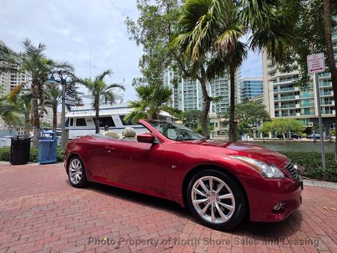 Used 2014 INFINITI Q60 Convertible w/ Premium Package RWD image 1