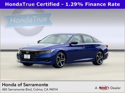 Certified 2022 Honda Accord Sport