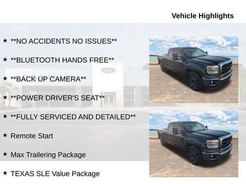 Used 2014 GMC Sierra 1500 SLE w/ SLE Value Package RWD image 3