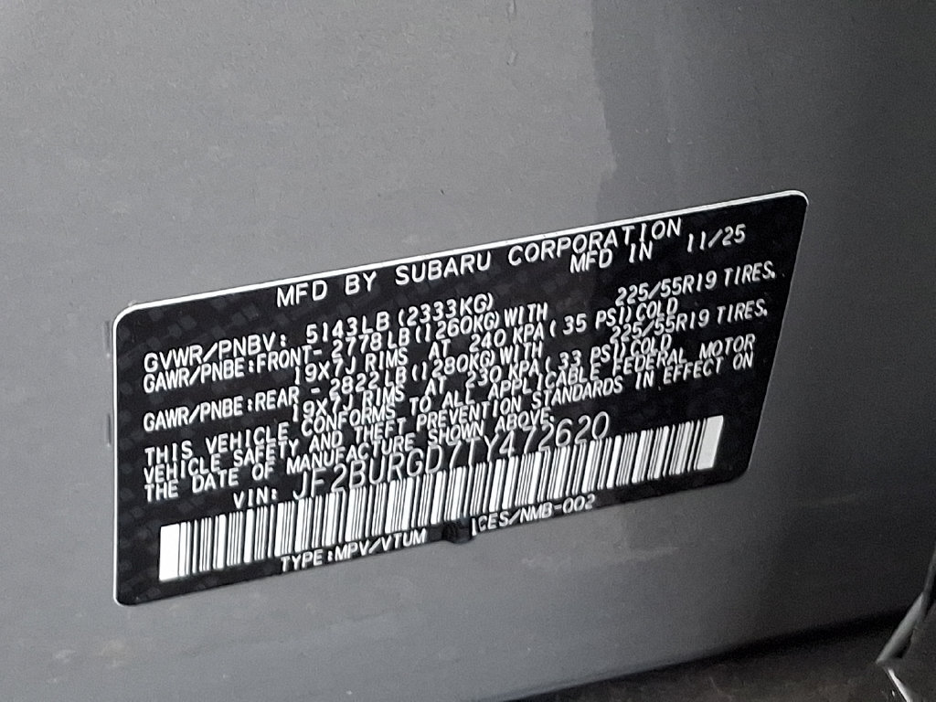 Certified 2026 Subaru Outback Limited XT w/ Premium/Limited Package 2 AWD/4WD image 29