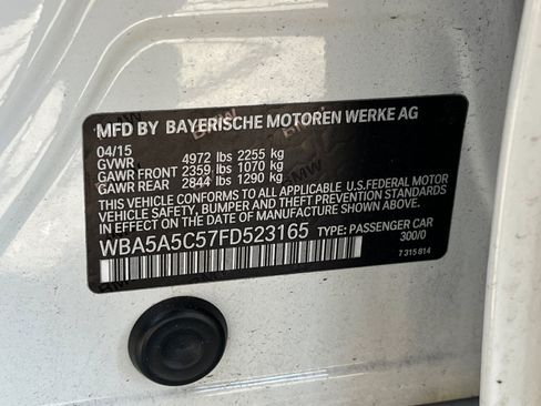 Used 2015 BMW 528i Sedan RWD image 10