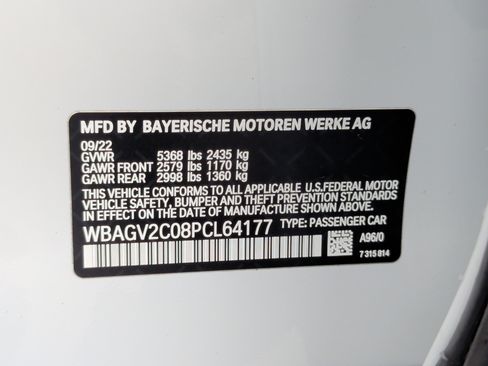 Used 2023 BMW 840i Gran Coupe w/ Comfort Seating Package image 40