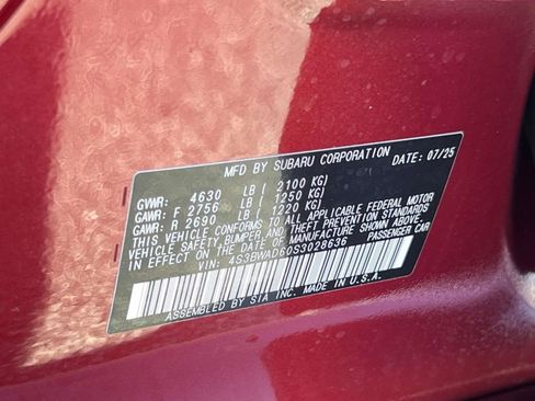 Certified 2025 Subaru Legacy Premium w/ Popular Package #1 AWD/4WD image 34